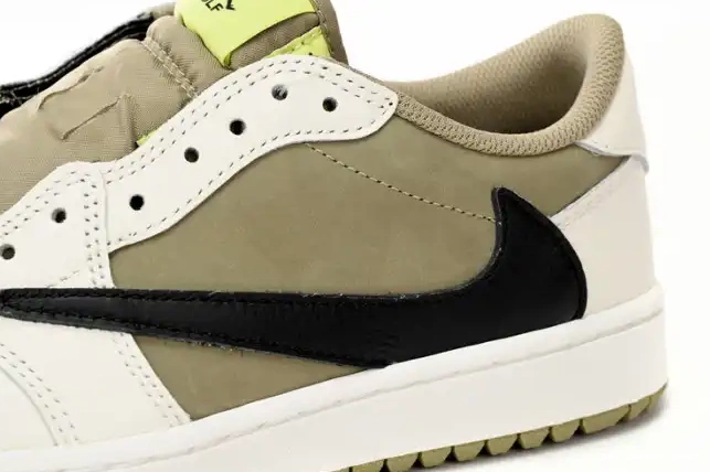 Cheap LUCY x Scott Golf Jordan 1 Low Travis Air FZ3124-200 0427